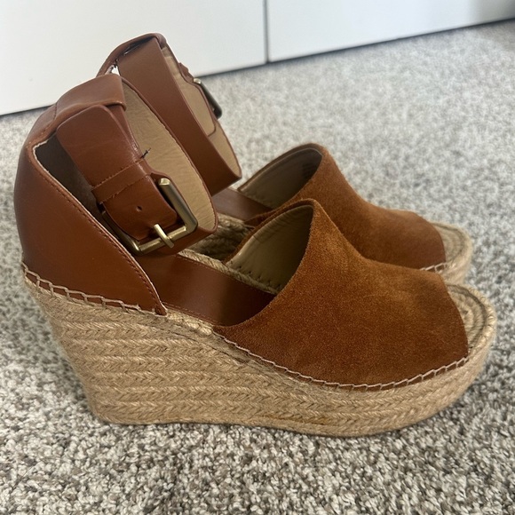 Marc Fischer Espadrille Wedges 8.5 - Picture 1 of 6